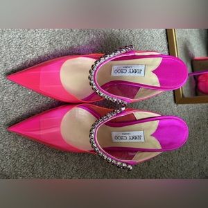 Jimmy Choo Bing 100 Mules - Size 41 EU